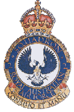 Badge of 2 SQN 
    RAAF