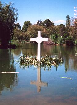Replica of the Long Tan Cross at Bayside Victoria